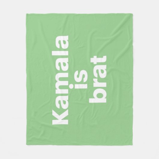 Kamala is slim fleece deken (Voorkant)