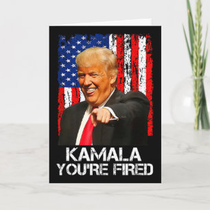 Kamala Je Bent Ontslagen Funny President Trump Lac Kaart