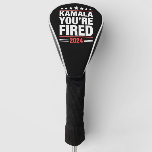 Kamala Je bent ontslagen Kamala Harris 2024 Golfheadcover (Voorkant)