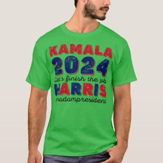 Kamala laat de klus klaren 9 t-shirt