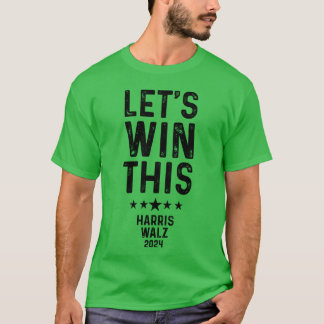 Kamala Laat Winhis 2024 Ondersteuner cadeau T-shirt
