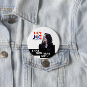 Kamala maakte maar een grapje ronde button 7,6 cm (In situ)