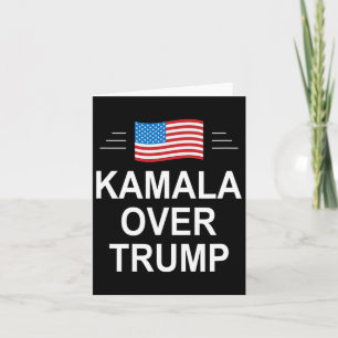Kamala Over Trump Pro-trump 2024 Conservatief Patr Kaart