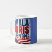 Kamala pour le peuple Café Mug Politique (Devant gauche)