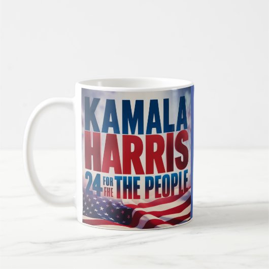 Kamala pour le peuple Café Mug Politique (Gauche)