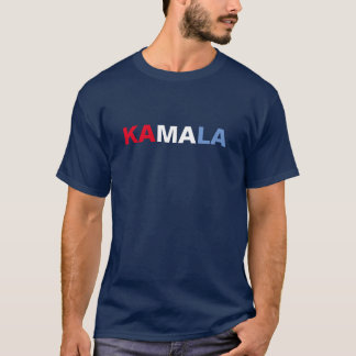 "Kamala" Rood Wit & Blauw Shirt