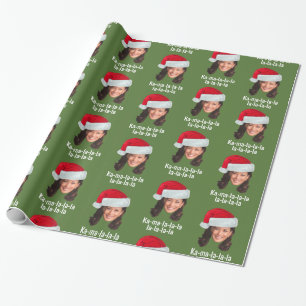 Kamala Santa Hat - Biden Harris 2020 grappige vaka Cadeaupapier