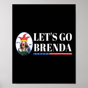 Kamala Shirt Let&#'; s Go Brenda Laughin Harris Poster