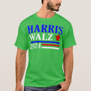 Kamala Tim Walz Waltz 2024 Verkiezingsdemocraat VS T-shirt