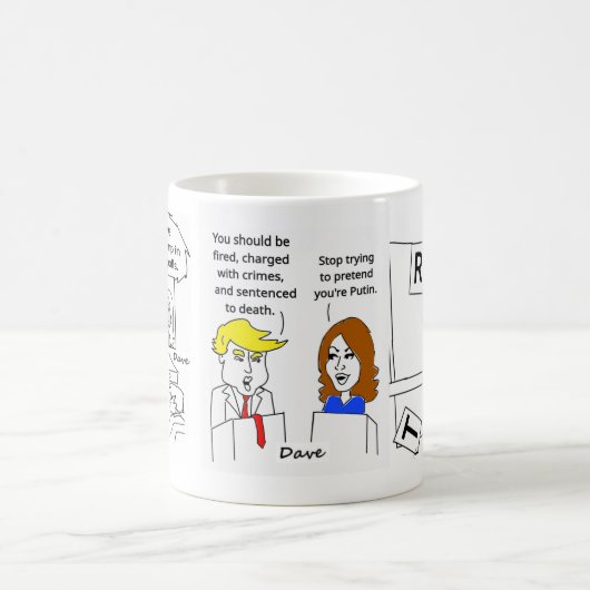 KAMALA TRUMP CARTOUAGE MUG (Centre)