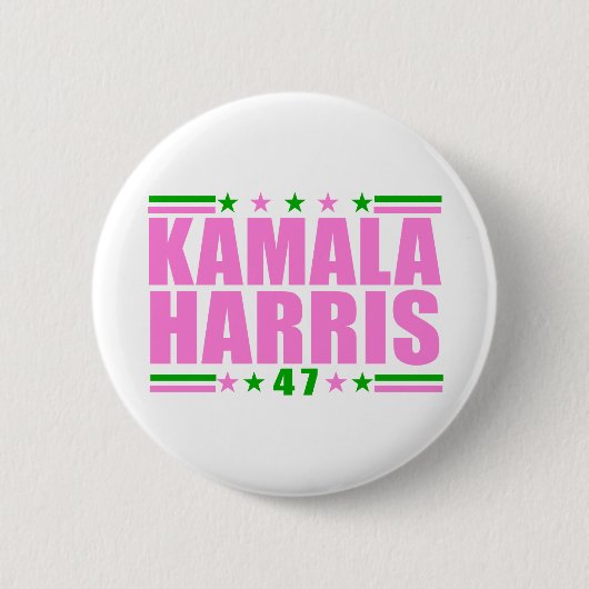 Kamala voor Button President (Voorkant)