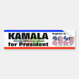 KAMALA VOOR PRESIDENT - 2020 - BUMPERSTICKER