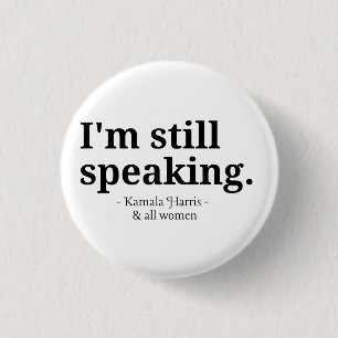 Kamala voor President 2024, vrouwenrechten Ronde Button 3,2 Cm