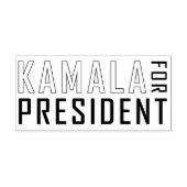 KAMALA VOOR PRESIDENT RUBBERSTEMPEL (Afrduk)