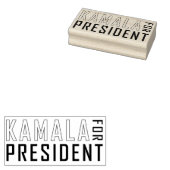KAMALA VOOR PRESIDENT RUBBERSTEMPEL (Gestempeld)