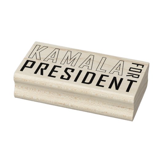 KAMALA VOOR PRESIDENT RUBBERSTEMPEL (Stempel)
