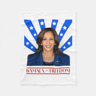 Kamala Voor Vrijheid 2024 Mevrouw Vice President Fleece Deken
