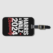 Kamala Walz uiteraard 2024 Harris Waltz 2024 Bagagelabel (Voorkant (horizontaal))