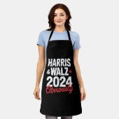 Kamala Walz uiteraard 2024 Harris Waltz 2024 Schort (Gedragen)