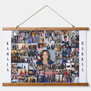 Kamala Wood Topped wandtapijt Hangend Wandkleed