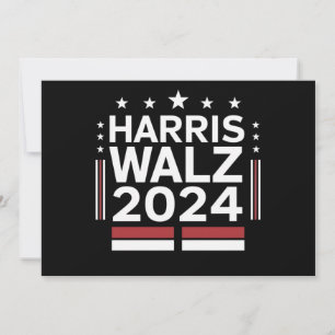 KamalaHarris TimWaltz 2024 Kaart