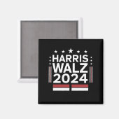 KamalaHarris TimWaltz 2024 Magneet (Voorkant / Achterkant)