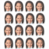 Kamala's Gezicht Grappig Kamala Harris Gezicht  Sticker (Voorkant)