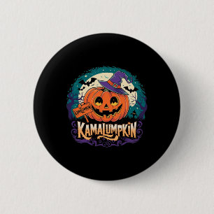Kamalumpkin 2024 USA Maak Halloween weer geweldig  Ronde Button 5,7 Cm