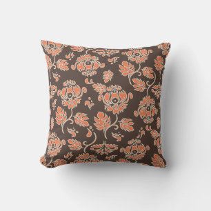 Kamaole Hawaï Floral Tropical Coussin Carré