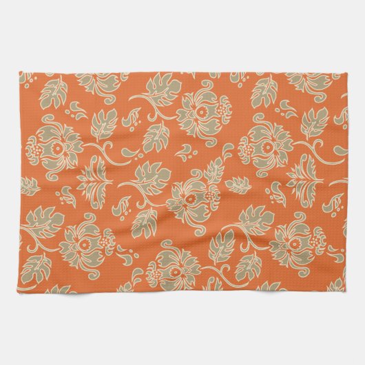 Kamaole Hawaii Tropical Floral Kitchen Towel Theedoek (Horizontaal)