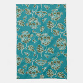 Kamaole Hawaii Tropical Floral Kitchen Towel Theedoek (Verticaal)