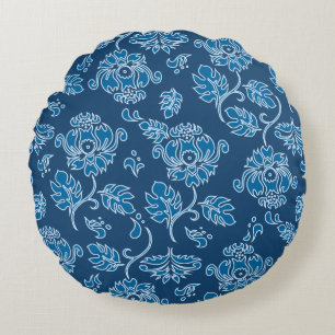 Kamaole Hawaii Tropical Protea Floral omkeerbaar Rond Kussen