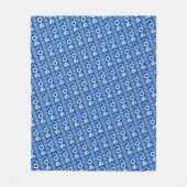 Kamawanu Edo-stijl grafisch patroon Fleece Deken (Voorkant)