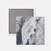 Kamchatka Peninsula, Oost-Rusland 2 Magneet (Voorkant / Achterkant)