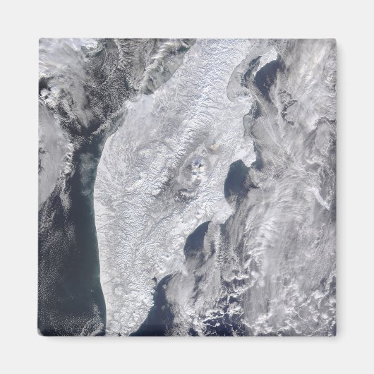 Kamchatka Peninsula, Oost-Rusland 2 Magneet (Voorkant)