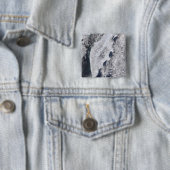 Kamchatka Peninsula, Oost-Rusland 2 Vierkante Button 5,1 Cm (In situ)