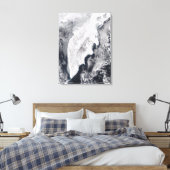 Kamchatka Peninsula, Oost-Rusland Canvas Afdruk (Insitu (Slaapkamer))