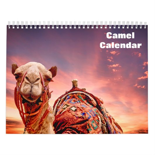 Kameel 2025 kalender (Hoes)