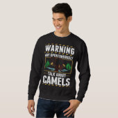 Kameel Dromedaris Egypte Kameel Trui (Voorkant volledig)