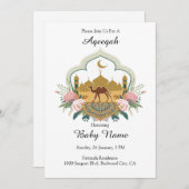 Kameel en moskee harmonie kaart (Voorkant / Achterkant)