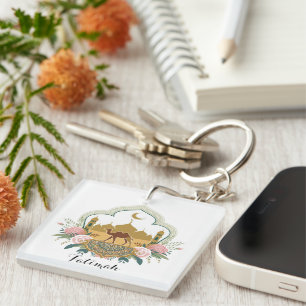 Kameel en Moskee Harmonie Sleutelhanger