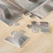 Kameel in een Abstracte puzzel Legpuzzel (Zijkant)