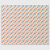 Kameel platte kleur, decoratief patroon. cadeaupapier (Vlak)