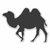 kameel Sticker (Voorkant)