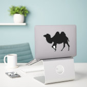 kameel Sticker (Laptop op bureau)