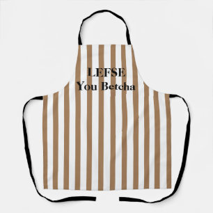 Kameel Tannière Gestreepte Lefse All-Over Print Sc Schort