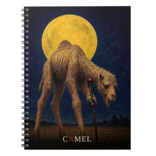 Kameelstok gotische Surrealist Notitieboek