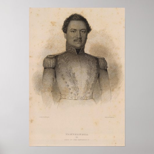 Kamehameha, Hawaii Poster (Voorkant)