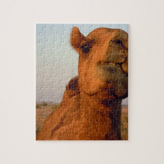 Kamel in woestijn 2 legpuzzel (Verticaal)