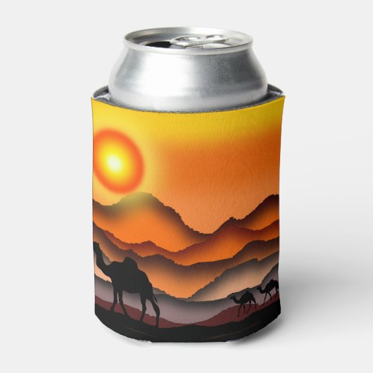 kamelen blikjeskoeler (Blikje Voorkant)